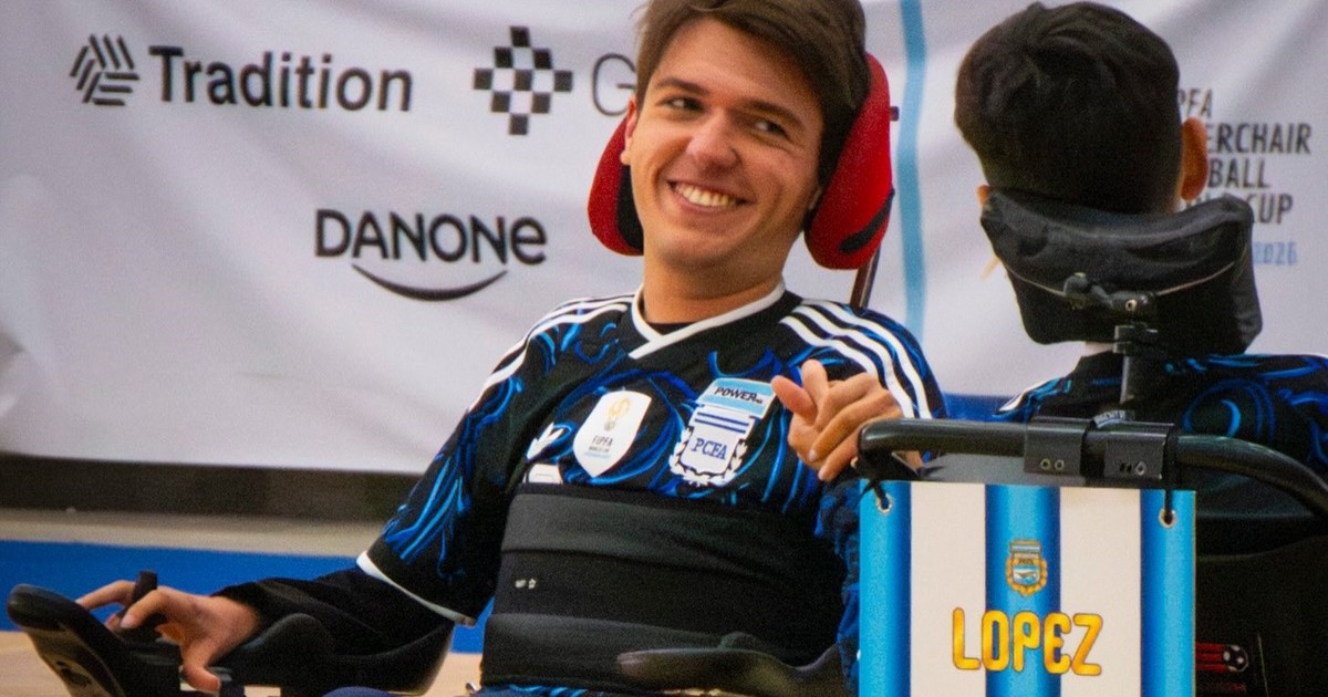 Valentino Zegarelli, el 10 a la altura de Messi que emocionó en el Mundial de Powerchair: “Este deporte fue lo mejor que me pasó”