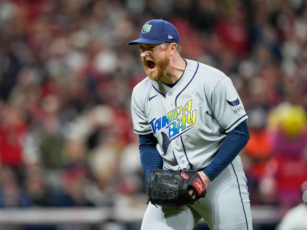Rasmussen shines as Rays beat Guardians 3-1 in Game 5 to take a 3-2 ALCS lead