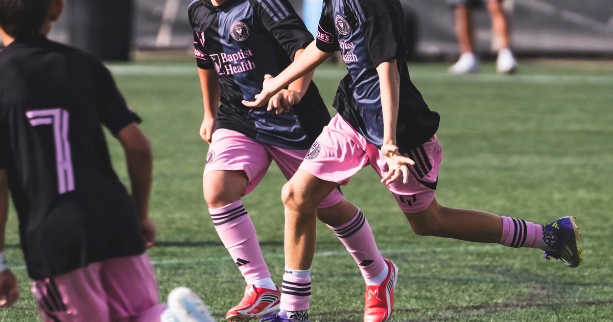 El gol de Mateo Messi para que el Inter Miami sea campeón Sub 12: la banca de papá Lionel y los festejos en la Legends Cup
