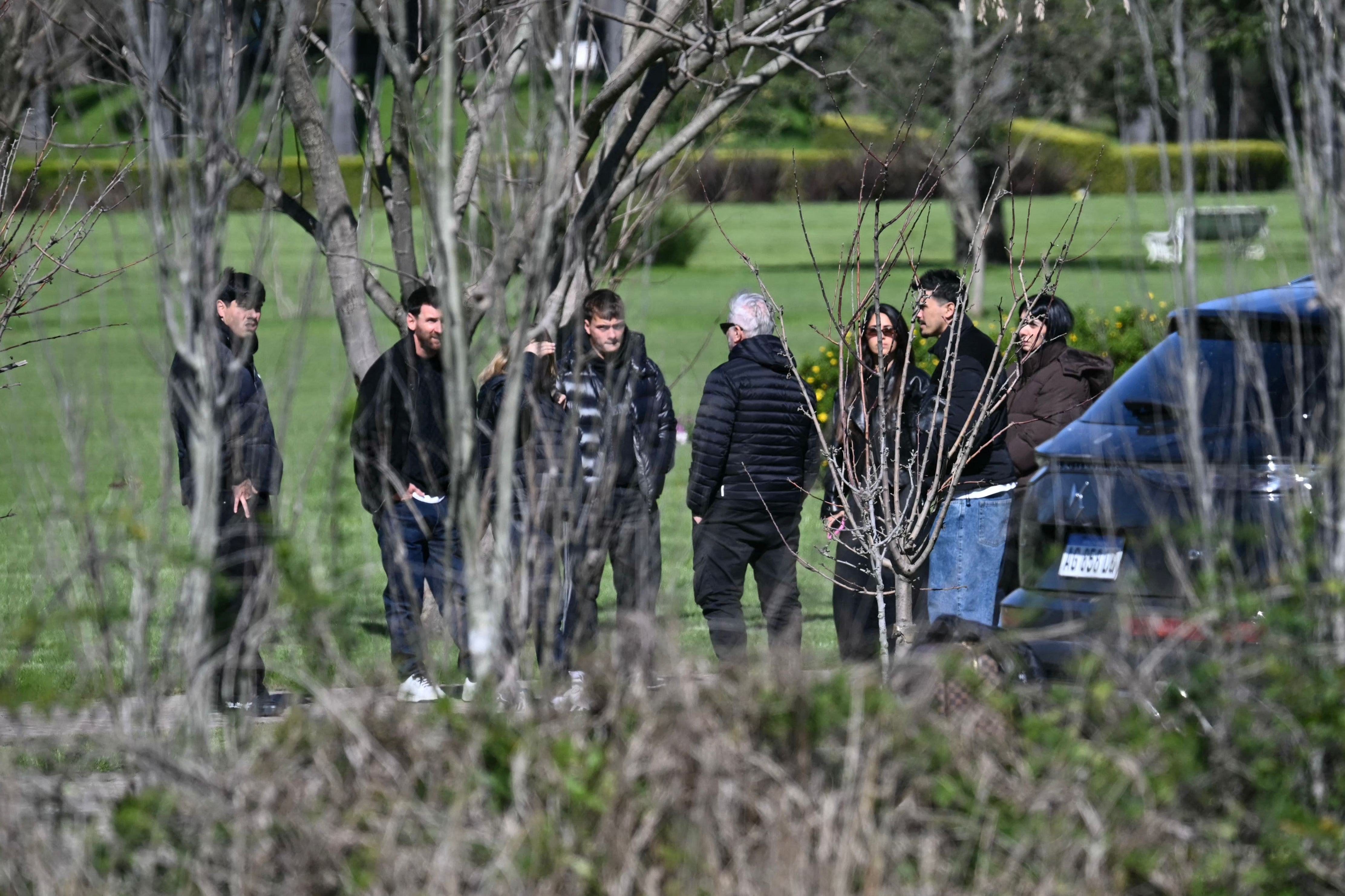 Las imágenes de la despedida de Jorge Messi en Rosario