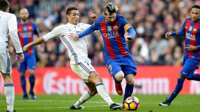 Barcelona y Real Madrid empataron a 1 y los merengues siguen en la punta!